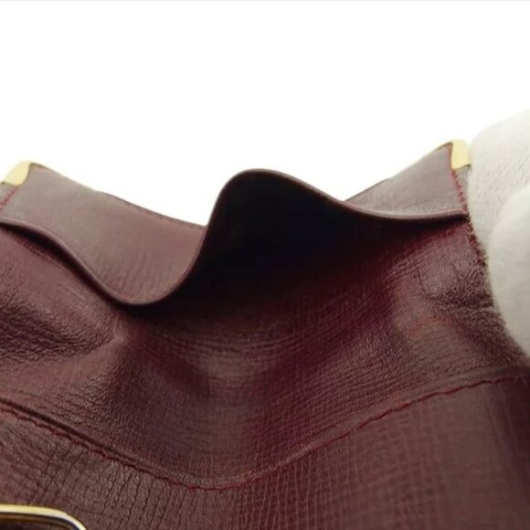 Cartier Key case must line Bordeaux leather Authentic Used - Picture 7 of 10